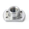 Weld Nuts M8 Tab Base UNC Carbon Steel 4 Projection Silver 10pcs-2