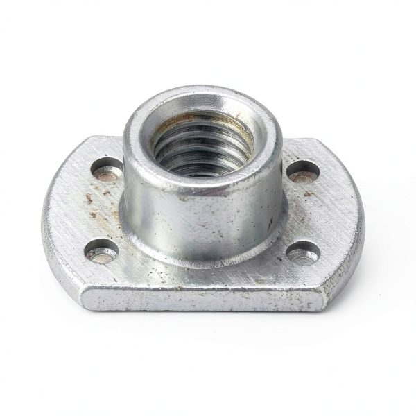 Weld Nuts M8 Tab Base UNC Carbon Steel 4 Projection Silver 10pcs-2
