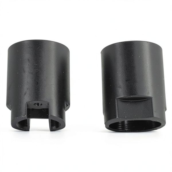 Miller 136748 Nut 375-24 .41Dia .50H STL Black Driver Slot 2-Pack-0