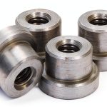 Weld on Nuts 3/8"-16 Steel Chassis Mount Tab 4 Pack by Bryke-0