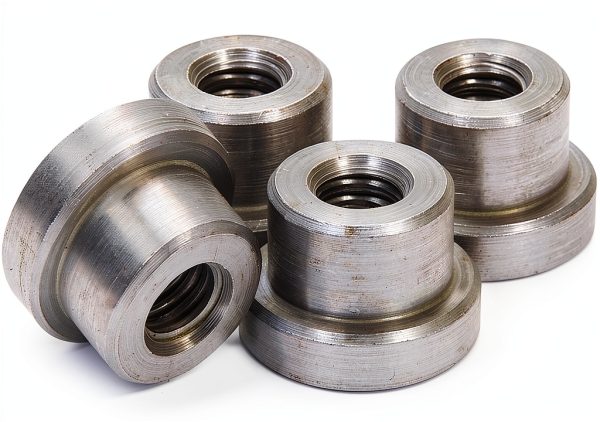 Weld on Nuts 3/8"-16 Steel Chassis Mount Tab 4 Pack by Bryke-0