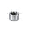Round Weld Nuts 20Pcs uxcell M6x6x10mm Stainless Steel Silver-1